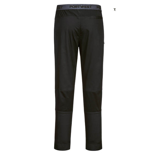C072 - Pantalon de cuisine MeshAir Pro, Noir, vue de dos 