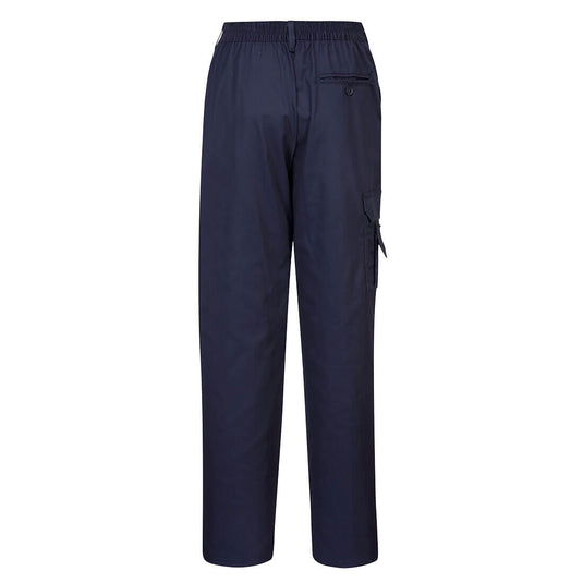 C099 - Pantalon Combat Femme, Marine, vue de dos