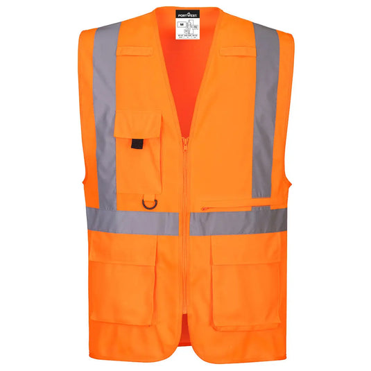 C357 - Gilet Executive haute visibilité avec poche pour tablette Epi-Protect