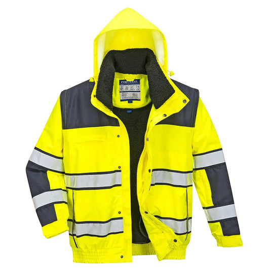 C466 - Blouson HiVis 3 en 1 Epi-Protect