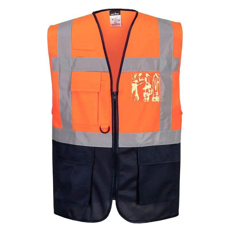 Chargez l'image dans la visionneuse de la galerie, Gilet haute visibilité Executive Warsaw C476 - équipement protection professionnelle
