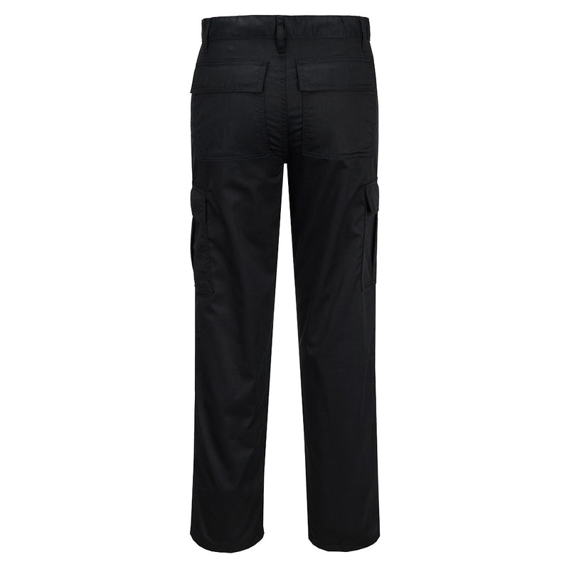 Chargez l'image dans la visionneuse de la galerie, C701 - Pantalon Combat, Noir, vue de dos # Couleur_Noir
