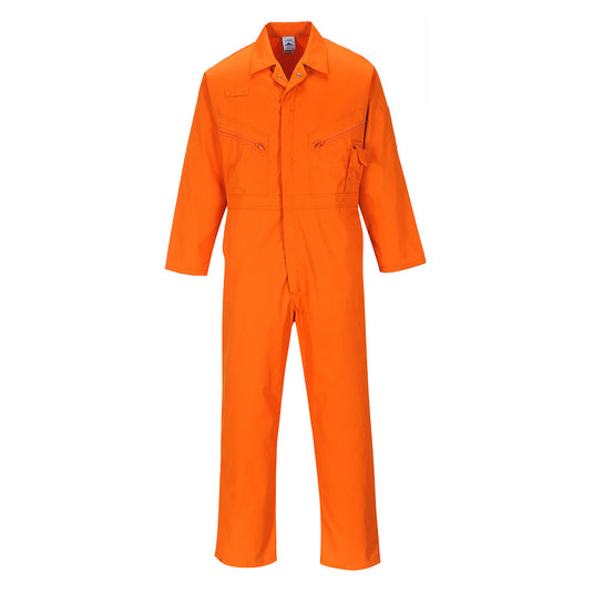 C813 - Combinaison Liverpool à zip, Orange