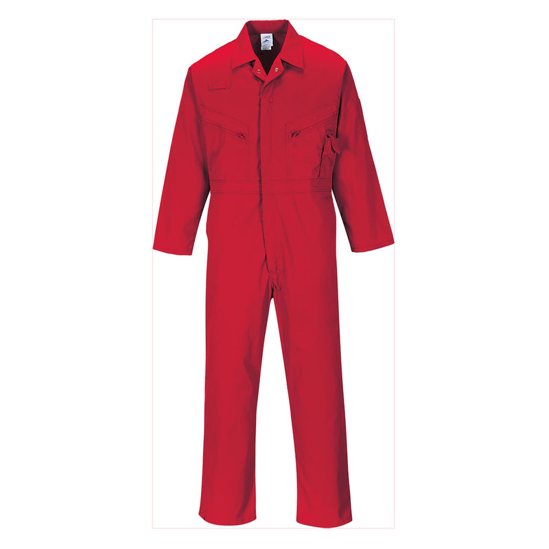 Chargez l'image dans la visionneuse de la galerie, C813 - Combinaison Liverpool à zip, Rouge # Couleur_Rouge
