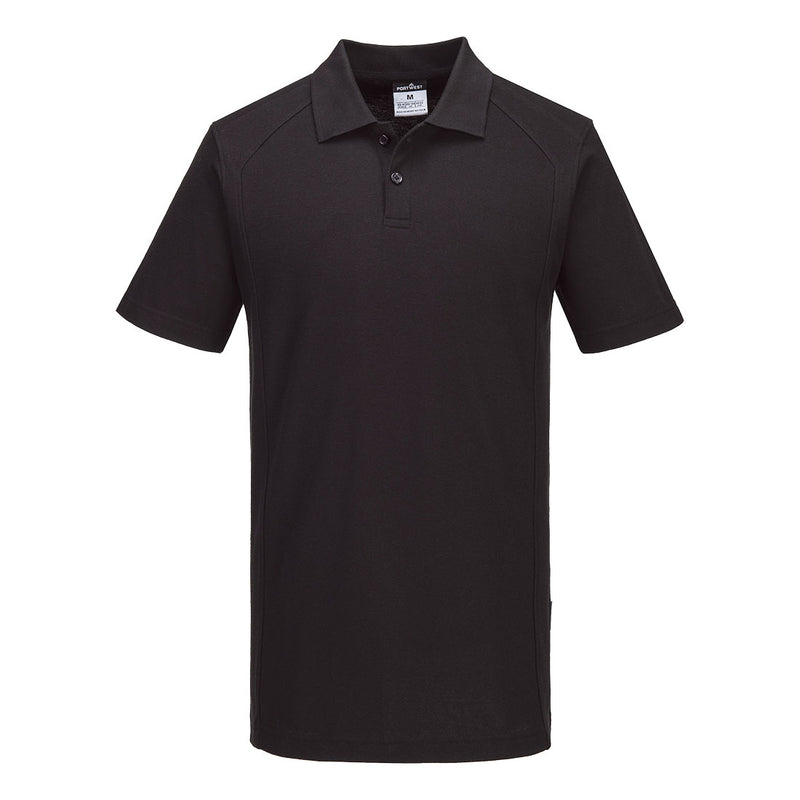 Chargez l'image dans la visionneuse de la galerie, CD812 - Polo WX2 manches courtes, Noir # Couleur_Noir
