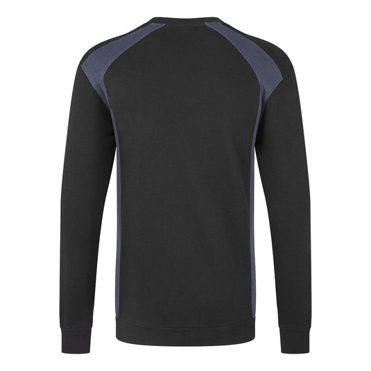 CD813 - Sweatshirt WX2, Noir/Marine, vue de dos 