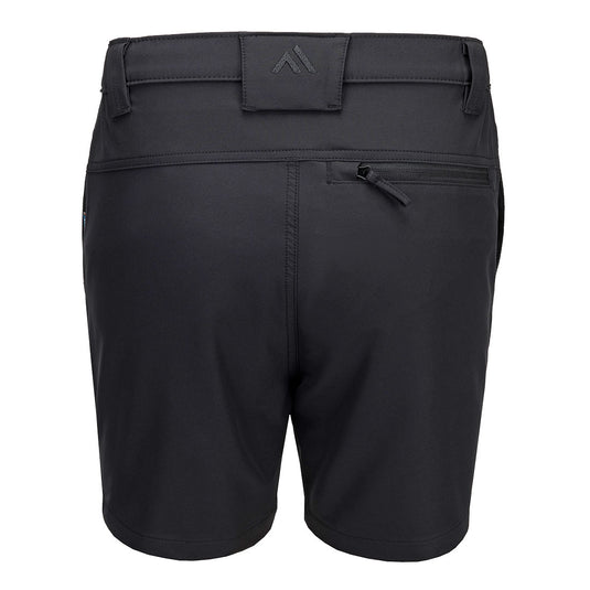 CD822 - Short WX2 eco-conçu stretch, Noir, vue de dos 