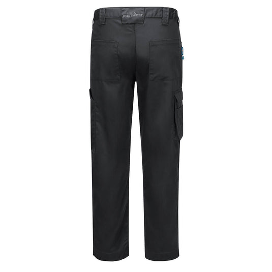 CD825 - Pantalon cargo WX2 Eco, Noir, vue de dos