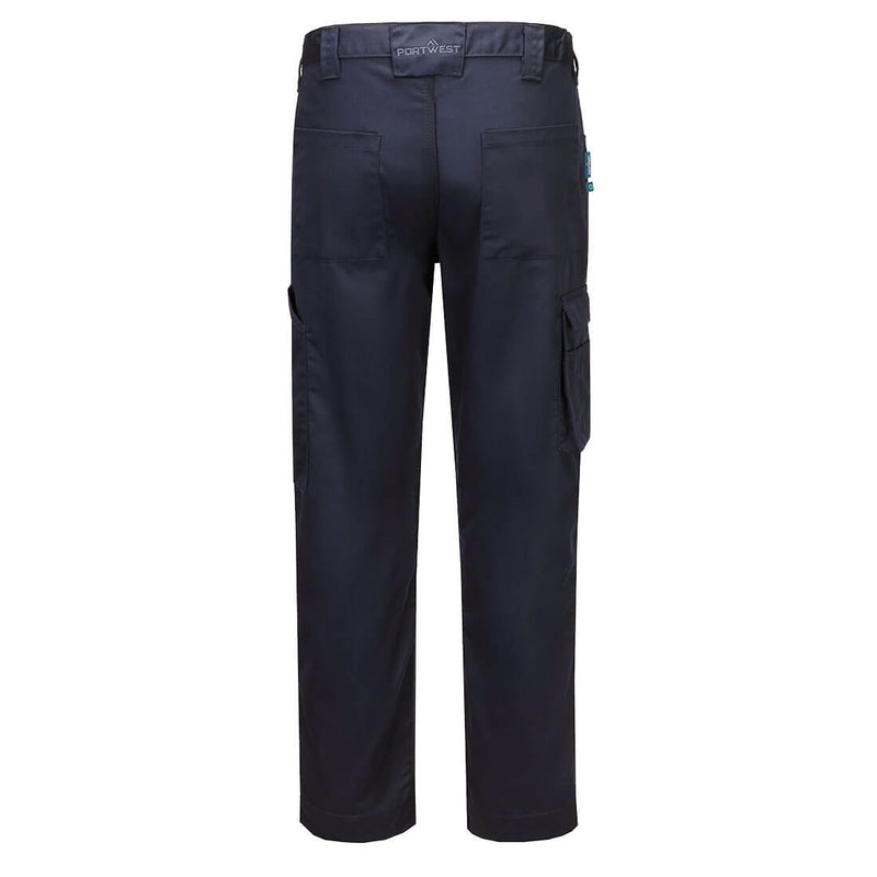 Chargez l'image dans la visionneuse de la galerie, CD825 - Pantalon cargo WX2 Eco, Marine, vue de dos # Couleur_Marine
