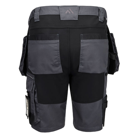 CD842 - Bermuda holster WX2 Eco artisan, Gris Métal, vue de dos