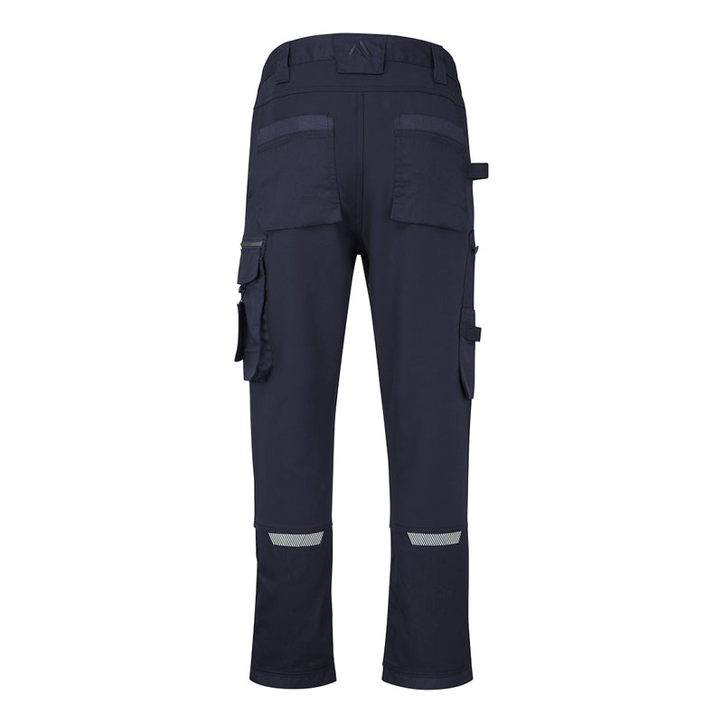 Chargez l'image dans la visionneuse de la galerie, CD845 - Pantalon Stretch WX2 Holster, Marine, vue de dos # Couleur_Marine
