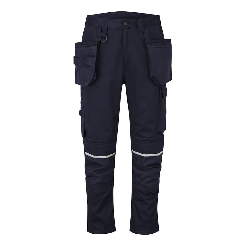 Chargez l'image dans la visionneuse de la galerie, CD845 - Pantalon Stretch WX2 Holster, Marine Short # Couleur_Marine Short
