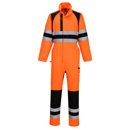 CD855 - Combinaison WX2 Eco Stretch, Orange/Noir