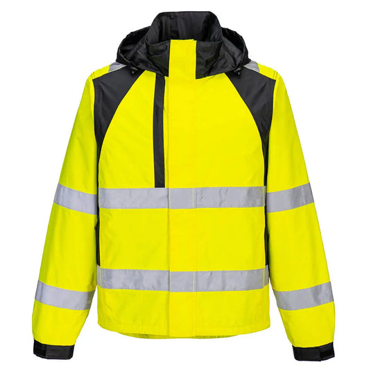 Veste de pluie haute visibilité CD860 - protection imperméable professionnelle