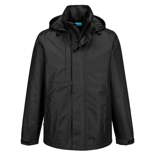 Veste pluie WX2 CD867 - imperméable sans PFAS avec capuche détachable