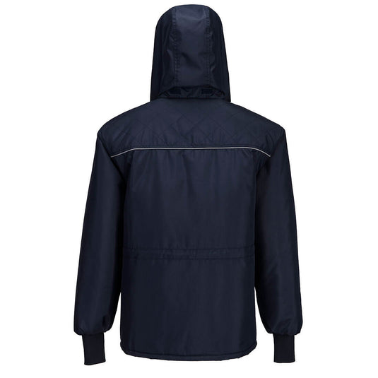 CS10 - Parka Frigoriste, Marine, vue de dos 