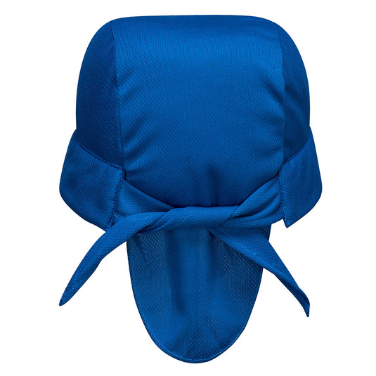CV04 - Bandana de refroidissement, BLU, vue de dos 