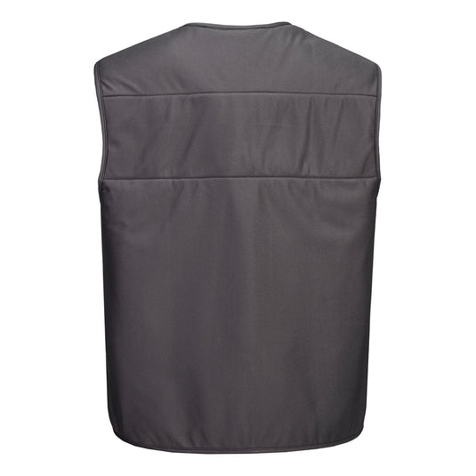 CV28 - Gilet rafraichissant, Gris Ardoise, vue de dos