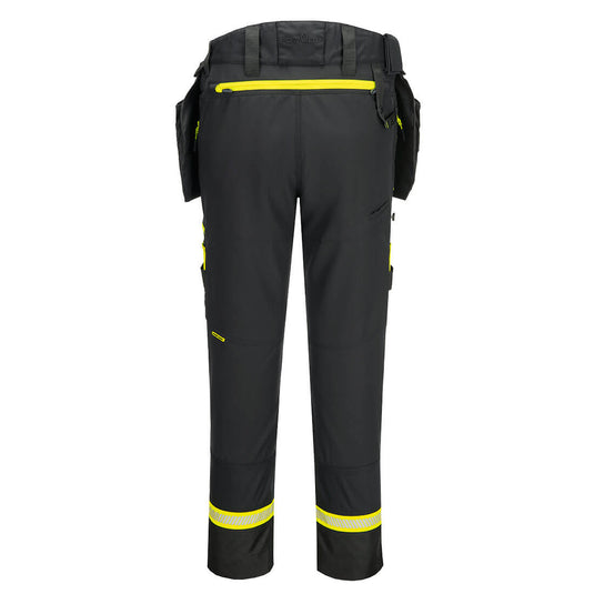 DX403 - Pantalon holster léger DX4, poches détachables, Noir, vue de dos 