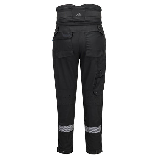 DX408 - Pantalon de travail maintien lombaire DX4, Noir, vue de dos 