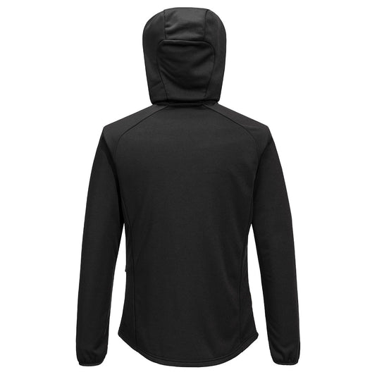 DX417 - Sweat doublé micro-polaire DX4, Noir, vue de dos