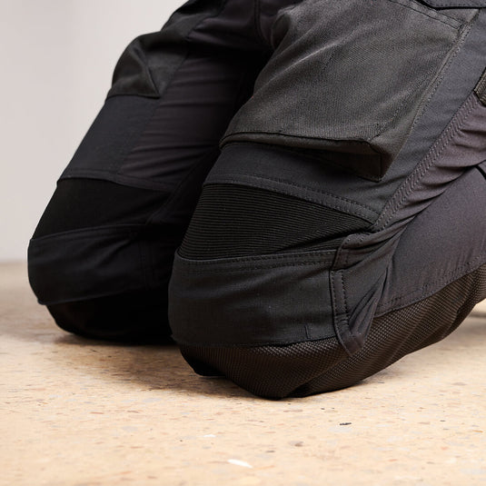 DX423 - Pantalon poseur DX4, Noir, vue de dos 