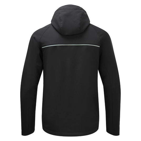DX431 - DX4 Softshell doublée polaire (3L), Noir, vue de dos 