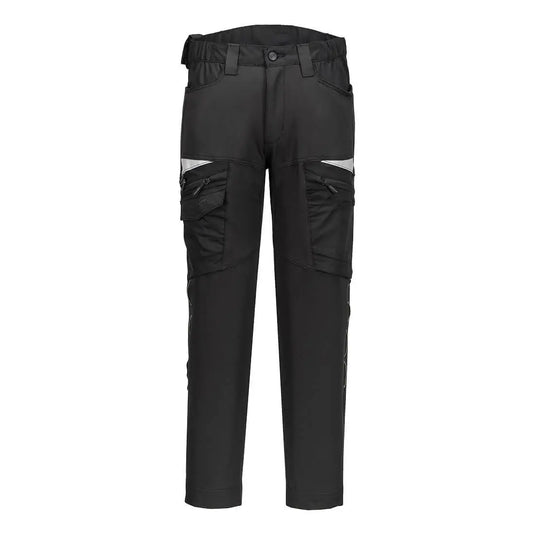 Pantalon DX4 DX443 - pantalon travail haute visibilité stretch avec poches holster