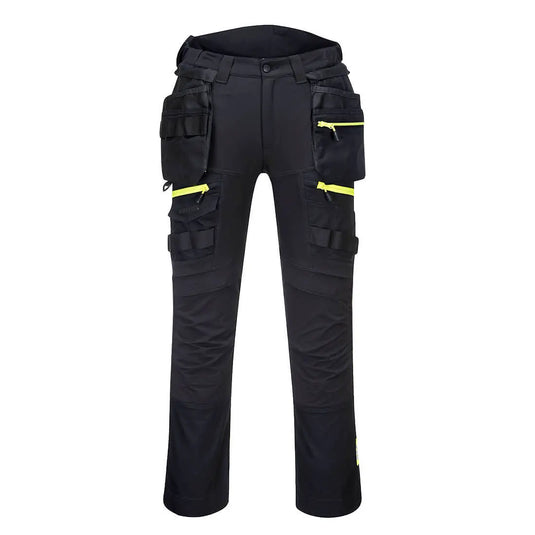 Pantalon travail stretch DX452 - coupe femme avec genoux renforcés