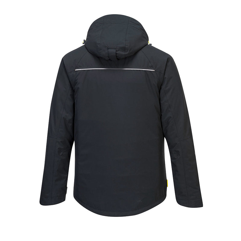 Chargez l'image dans la visionneuse de la galerie, DX460 - Veste Hiver DX4, Noir, vue de dos # Couleur_Noir
