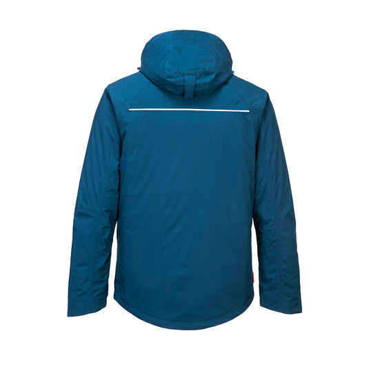 DX460 - Veste Hiver DX4, Bleu Metro, vue de dos