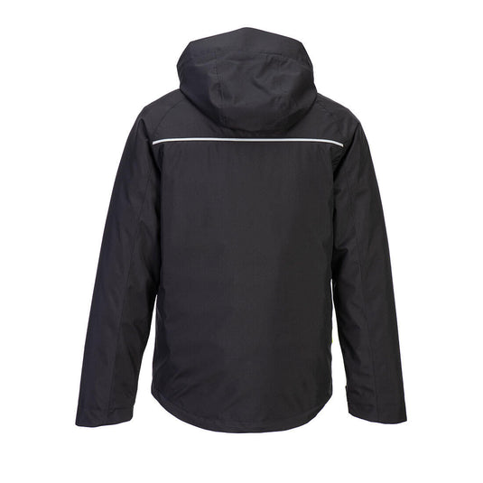 DX465-Veste DX4 3-en-1, Noir, vue de dos 