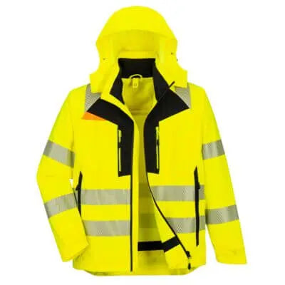 DX466 - Parka 4 en 1 DX4 Hi-Vis Epi-Protect