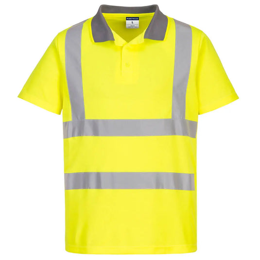 Polo haute visibilité EC10 - vêtement signalisation professionnel respirant