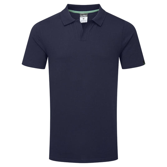 EC210 - Polo en coton biologique recyclable, Marine