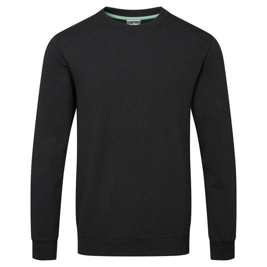 EC300 - Sweat en coton bio recyclable, Noir