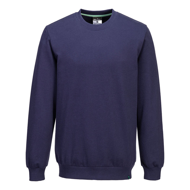 Chargez l'image dans la visionneuse de la galerie, EC300 - Sweat en coton bio recyclable, Marine # Couleur_Marine
