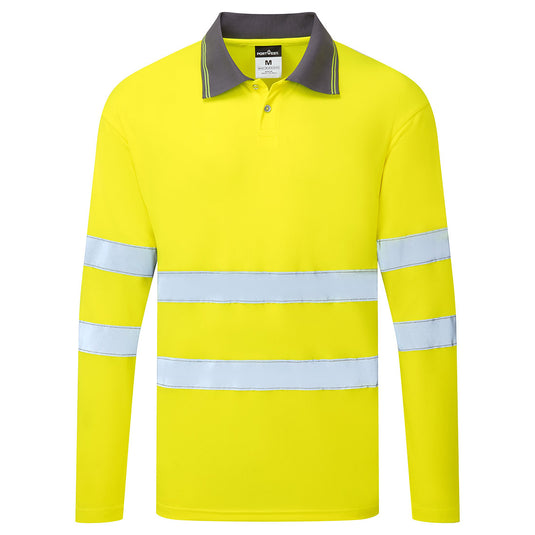 ES277 - ES1 Essential Polo Haute Visibilité M/L, Jaune