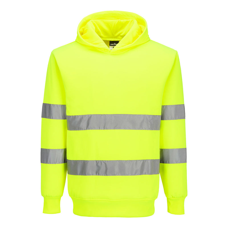 Chargez l'image dans la visionneuse de la galerie, ES304 - ES1 Essential Sweatshirt à Capuche Haute Visibilité, Jaune # Couleur_Jaune
