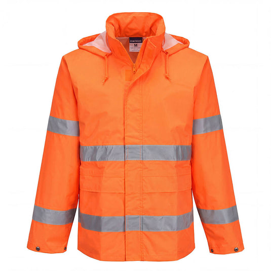 ES440 - ES1 Essential Veste de Pluie Haute Visibilité, Orange