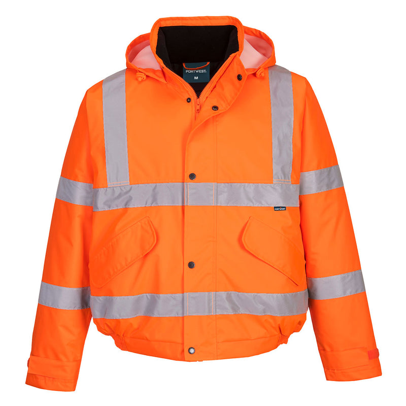 Chargez l'image dans la visionneuse de la galerie, ES463 - ES1 Essential Veste Bomber Hivernale Haute Visibilité, Orange # Couleur_Orange
