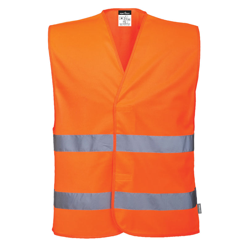 Chargez l'image dans la visionneuse de la galerie, ES474 - ES1 Essential Gilet à Deux Bandes Haute Visibilité, Orange # Couleur_Orange
