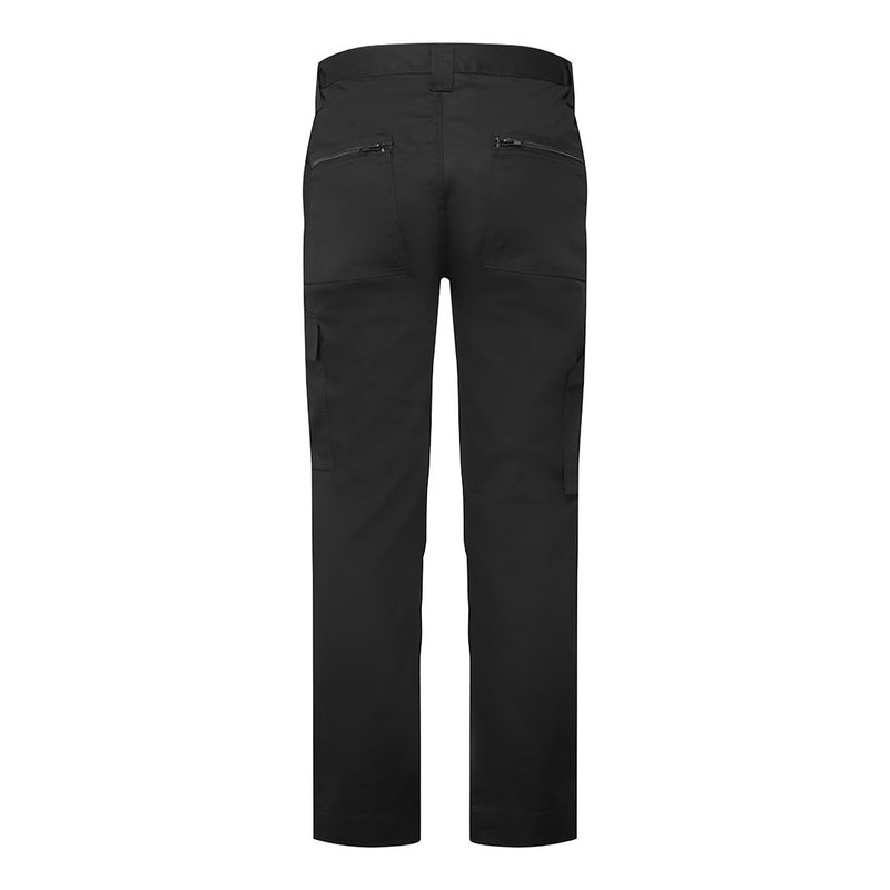 Chargez l'image dans la visionneuse de la galerie, ES887 - ES1 Essential Pantalon Action, Noir, vue de dos # Couleur_Noir
