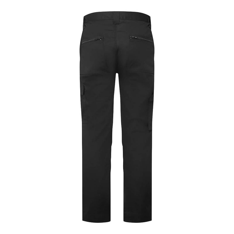 Chargez l'image dans la visionneuse de la galerie, ES887 - ES1 Essential Pantalon Action, Noir Short, vue de dos # Couleur_Noir Short
