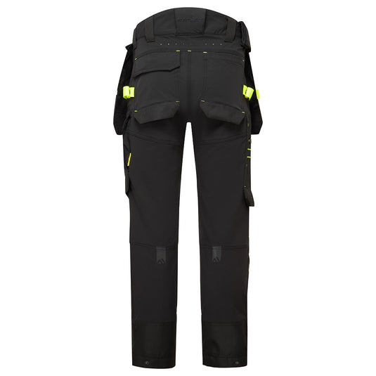 EV440 - Pantalon de travail stretch Holster EV4, Noir Tall, vue de dos