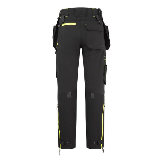 EV447 - Pantalon déperlant holster EV4, Noir, vue de dos 