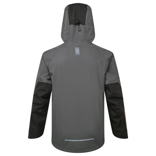 EV460 - Veste de pluie EV4 Shell, Gris Métal Tall, vue de dos