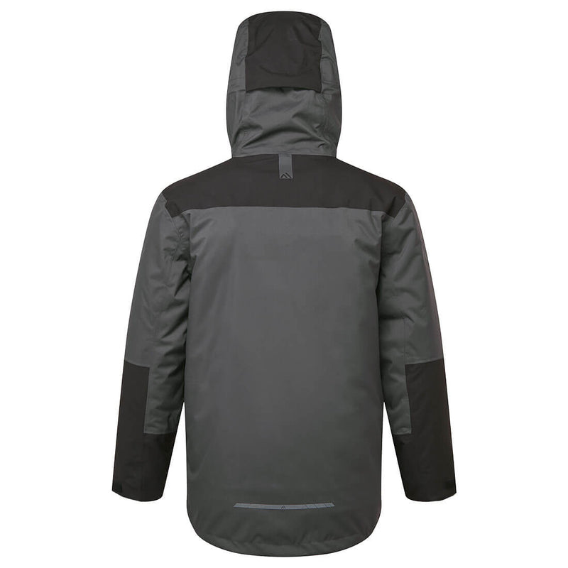 Chargez l'image dans la visionneuse de la galerie, EV461 - EV4 Parka d'hiver, Gris Métal Tall, vue de dos # Couleur_Gris Métal Tall
