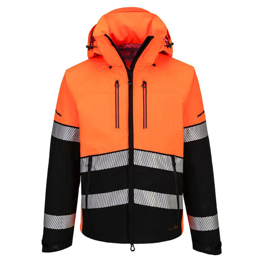 EV465 - Veste imper-respirante à capuche HV EV4 (3L) Epi-Protect