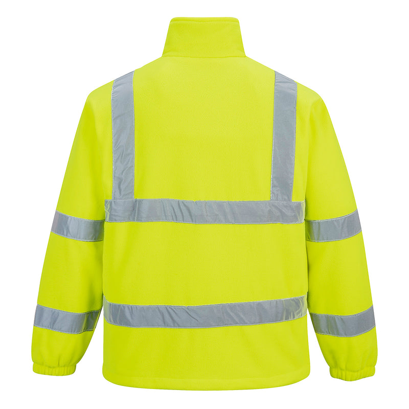 Chargez l'image dans la visionneuse de la galerie, F300 - Polaire Hi-Vis, Jaune, vue de dos # Couleur_Jaune
